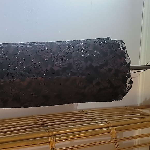 PATRA dress jacket purple black rose pattern velvety - Picture 10 of 14